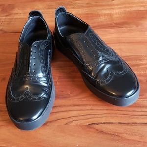 Rag & Bone Patent Leather Oxford Sneakers